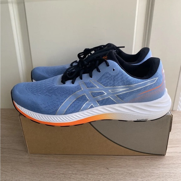 ASICS GEL-EXCITE 9 Blue/Orange/White Men Running Sneakers - SZ 14 main image 6